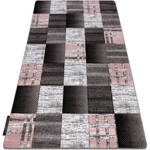 RugsX Preproge Preproga ALTER Siena Kvadrati re&scaron;etka siva 140x190 cm Siva Cene