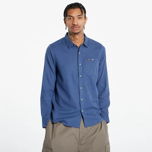 Lundhags Ekren Solid Shirt Mid Blue