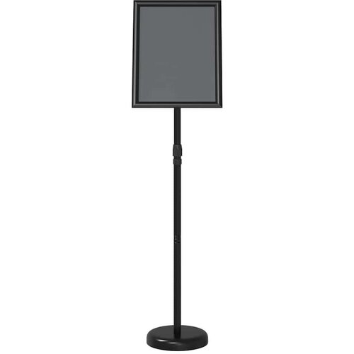  Stalci za sajmove Crna 25 x 25 x 125 cm Aluminij Slike