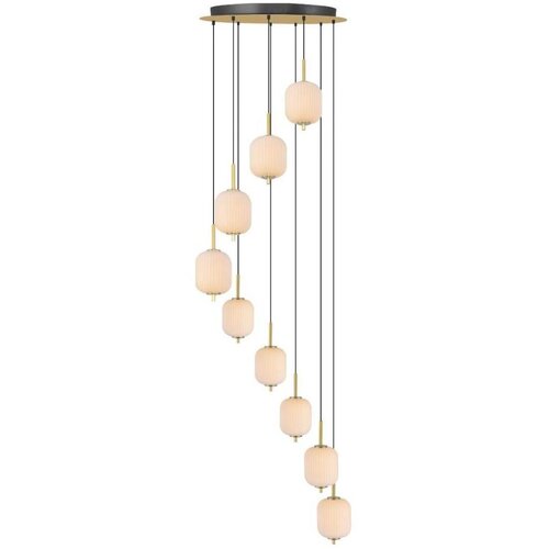 Zuma line 003064-034749 - led luster na sajli akari LED/55W/230V prečnika 63 cm zlatna Cene
