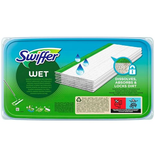 Swiffer sweeper vlažne maramice za čišćenje poda sa mirisom citrusa, 10 komada Cene