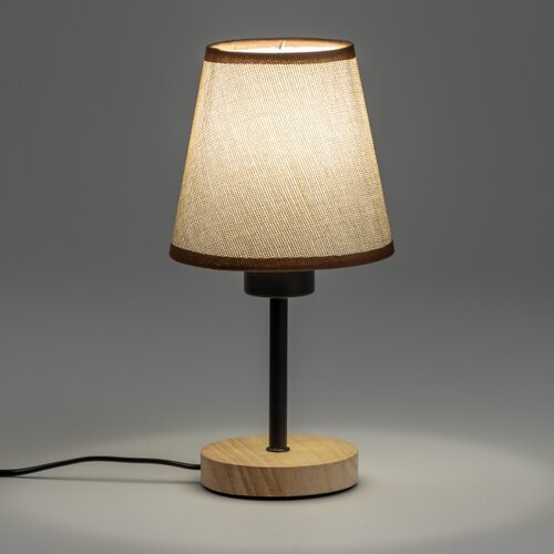  Brilagi - Stona lampa NUBILA WOOD 1xE27/25W/230V hrast/braon Slike