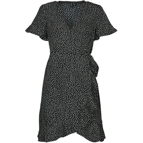 Vero Moda Kratke obleke VMHENNA Črna Cene