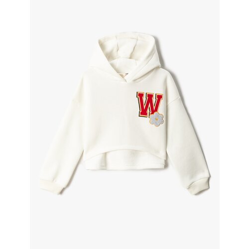 Koton Sweatshirt - Ecru - Regular fit Slike