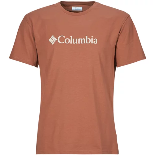 Columbia Majice s kratkimi rokavi CSC Basic Logo Tee Kostanjeva