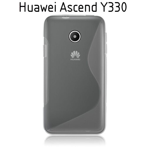  Gumijasti / gel etui S-Line za Huawei Ascend Y330 - sivi Slike