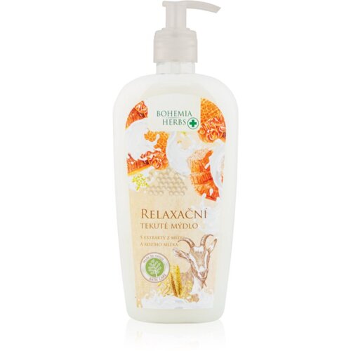 Bohemia Gifts & Cosmetics Bohemia Herbs Honey & Goat Milk tekoče milo 300 ml Cene