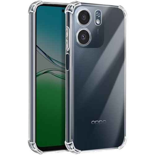 AVIZAR Ovitek za Oppo A5x, za&scaron;čita pred udarci z ultra ojačanimi vogali, Prozorno, (5000189287) Cene