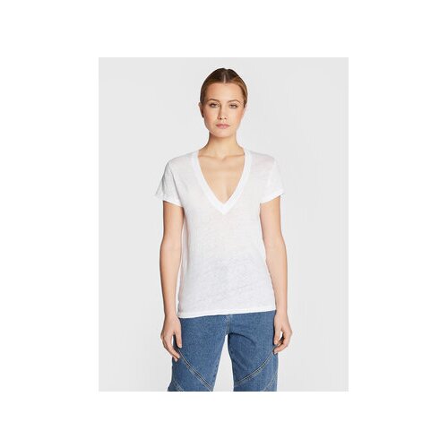 IRO Majica Rodeo F013 Bela Regular Fit Slike