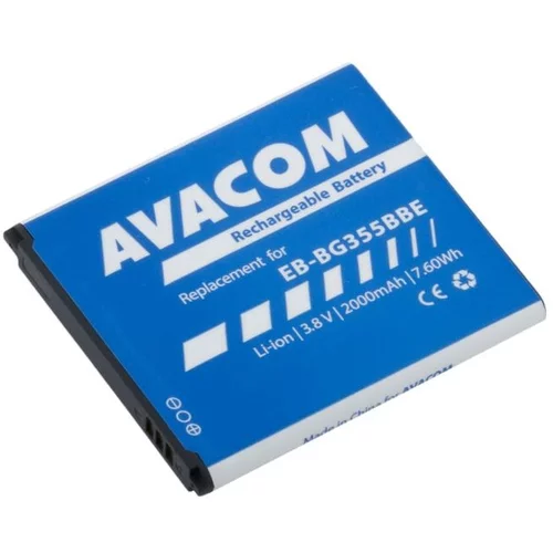 AVACOM Baterija za mobilni telefon Samsung Core 2 Li-Ion 3.8V 2000mAh, (nadomešča EB-BG355BBE), (20777007)