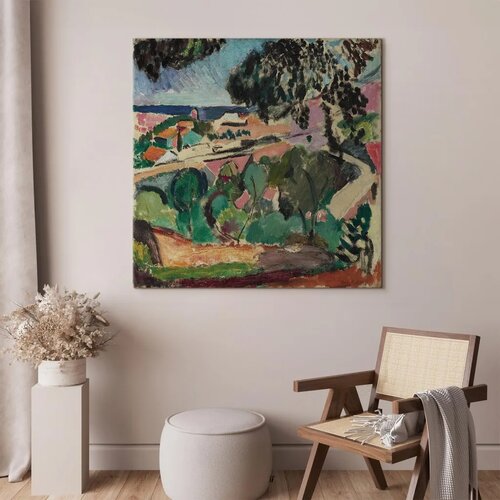  Slika - Henri Matisse &amp;ndash; Landscape at Collioure 40x40 Standard Slike