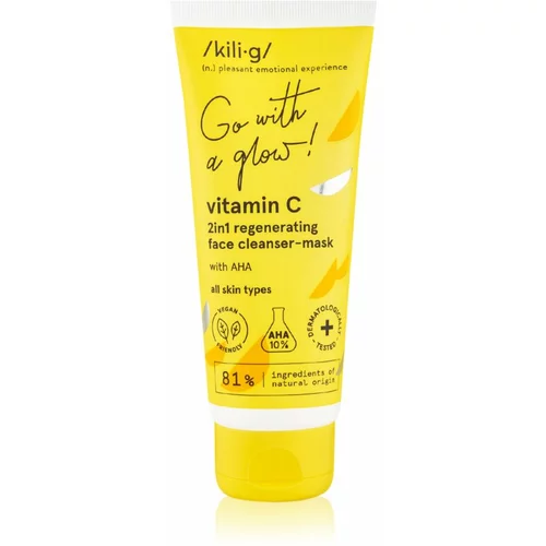 Kilig Vitamin C čistilna maska z AHA 75 ml