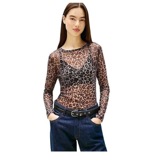 Tommy Hilfiger leopard print ženska majica Cene