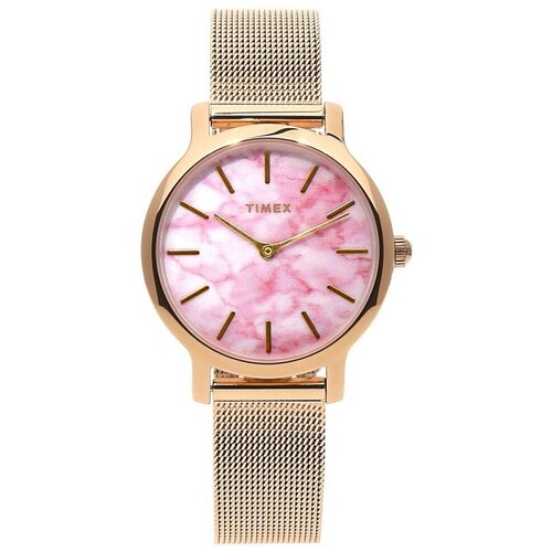 Timex Analogne ure ty577030 Rožnata Slike