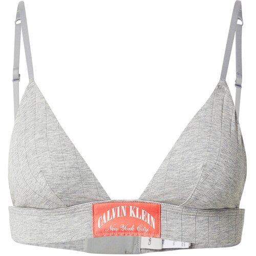 Calvin Klein Underwear Nedrček pegasto siva / oranžna / bela Slike