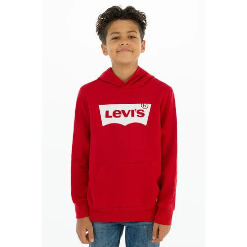 Levi's Otroška mikica rdeča barva,