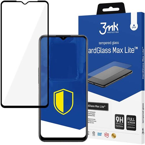 3mk HARDGLASS MAX SOLID KALJENO STEKLO ZA OPPO A78 5G - ZA&amp;Scaron;ČITA ZASLONA, (21965260) Slike