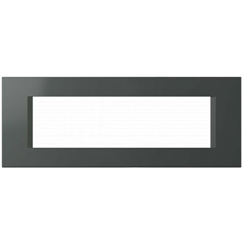 Tem Čatež Okvir za modularne vtičnice in stikala Line (7 modulov, antracit) Slike