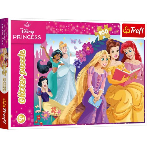 Trefl Disney princeze, slagalica sa šljokicama, 100 dijelova Cene