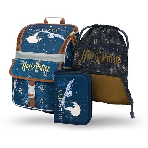 BAAGL Prvo&amp;scaron;olski set Zippy Harry Potter Hogwarts (3-delni) Slike
