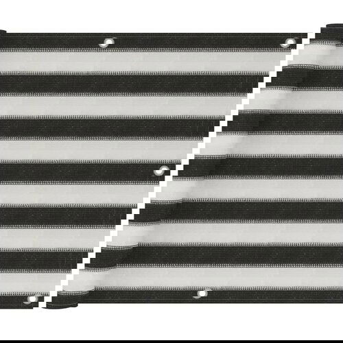 VidaXL balkonski zastor HDPE 75 x 500 cm antracit i bijeli Slike