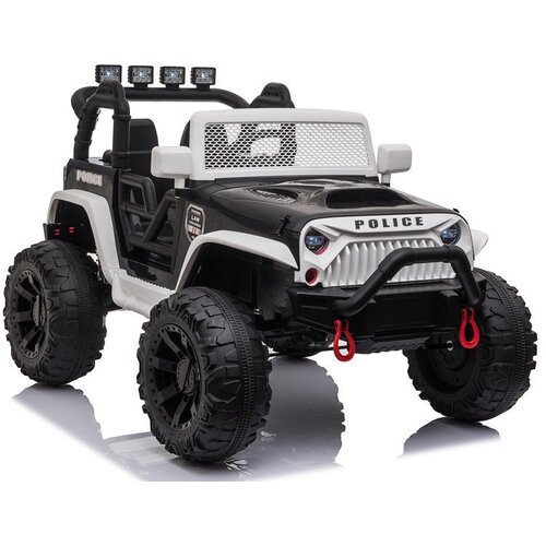 Auto na akumulator Jeep JC666 Brother Police - crno/bijeli Slike