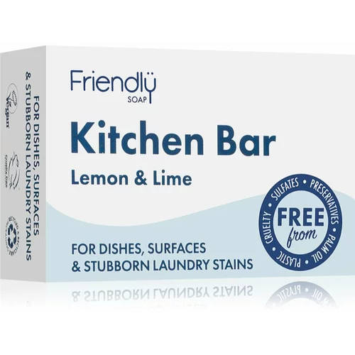 Friendly Soap Kitchen Bar Lemon & Lime prirodni sapun 95 g