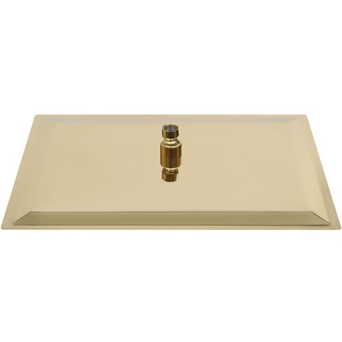  Glava za tu&amp;scaron; od nehrđajućeg čelika 40 x 30 cm pravokutna zlatna Slike