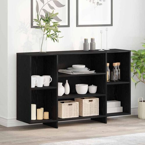  Kreveta Crni hrast 120 x 30 x 75 cm Konstruirano drvo Cijene