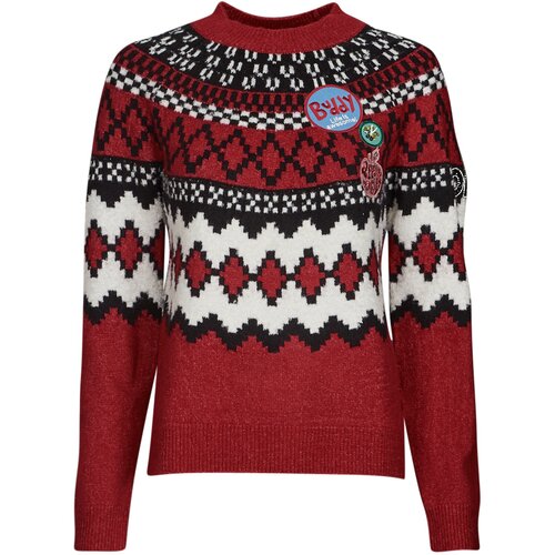 Desigual Puloverji BUDDY Rdeča Cene