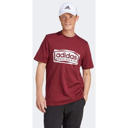 Adidas Majice s kratkimi rokavi IM8303 Bordo Cene