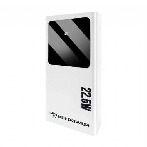 Beepower prenosna baterija BP-20PD QC 22,5W powerbank 20000 mAh 2x USB, 1x Type C bel Slike