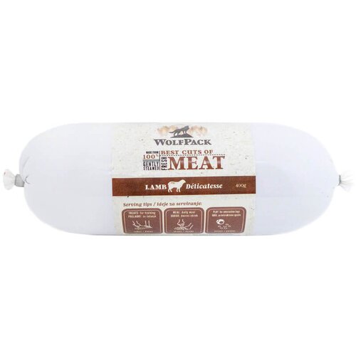 WolfPack Delicatesse mesna klobasa - jagnjetina 400 g Slike