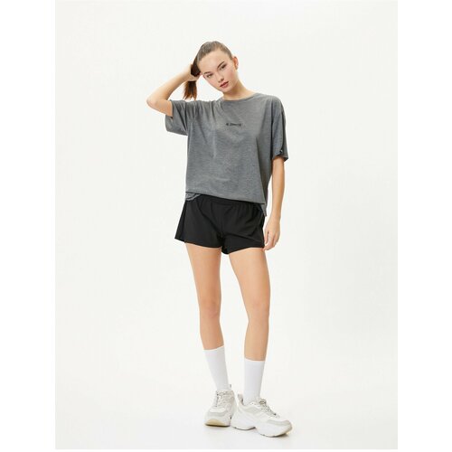 Koton Sports T-Shirt Comfort Fit Short Sleeve Crew Neck Viscose Blended Slike