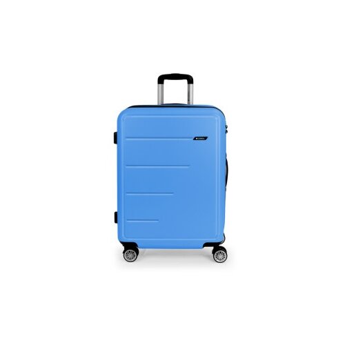 Gabol Kofer srednji proširivi 47x66x27/30 cm ABS 70,3/78l-3,9 kg Future Plus svetlo plava ( 16KG125746EA ) Cene