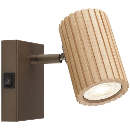 Brilliant zidni spot lakewood 1xGU10/10W/230V braon Slike