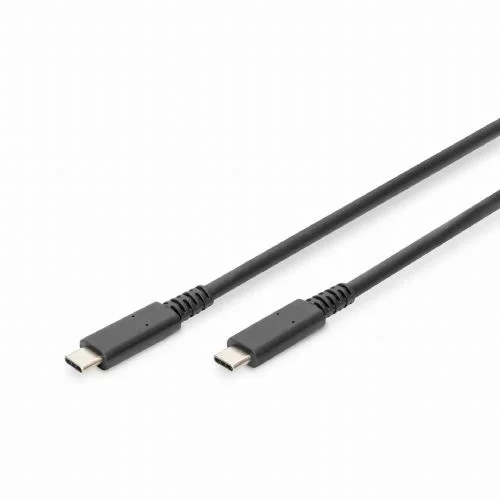 Digitus Kabel USB 4.0 C-C 0,8m črn