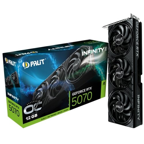 Palit GeForce RTX 5070 Infinity 3 OC NVIDIA 12 GB GDDR7 Cene