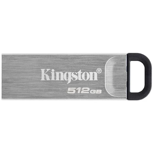 Kingston FD 512GB DTKN USB3.2DataTraveler KysonStylish Capless Metal Case,200MB/s read