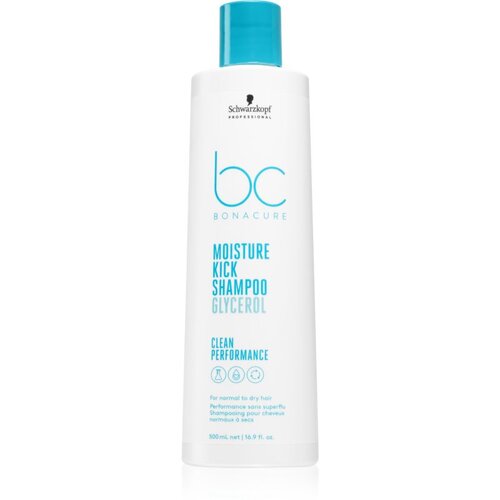Schwarzkopf Professional BC Bonacure Moisture Kick &amp;scaron;ampon za normalne do suhe lase 500 ml Slike