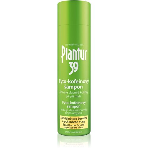 Plantur 39 Phyto-Coffein Colored Hair fito-kofeinski šampon za barvane in poškodovane lase 250 ml za ženske Cene
