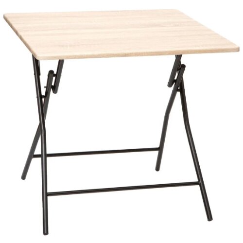 Five Stočić sklopivi 80x80 metal drvo bež (164713) Cene