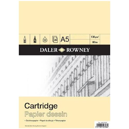Daler Rowny Skicirka Cartridge A5 130 g 30 listna, (22005437) Cene