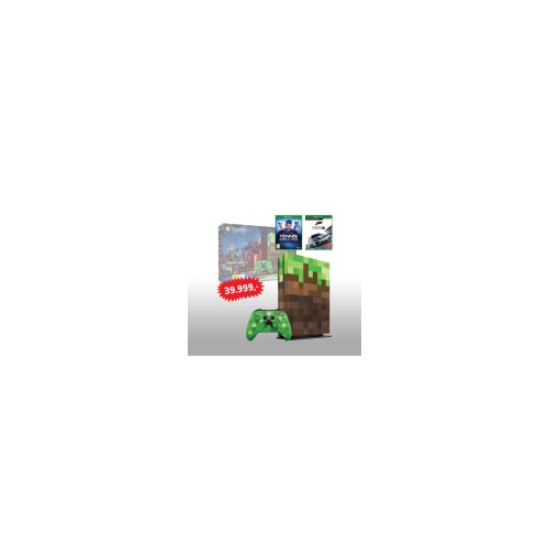Microsoft konzola XBOX One SLIM 1TB Black + Minecraft + poklon 2 igre (Tennis World Tour + Forza Motorsport 7) Slike