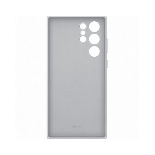 Samsung Usnjena hrbtna stran Galaxy S22 Ultra, V. siva Cene