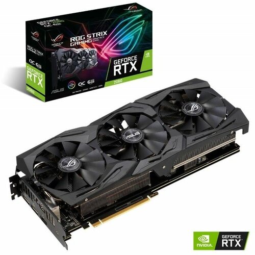 Asus ROG Strix GeForce RTX 2060 6GB GDDR6 ROG-STRIX-RTX2060-6G-GAMING grafička kartica Slike