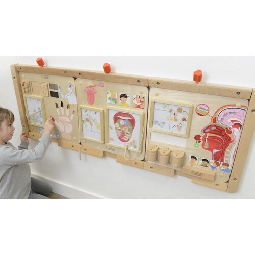  Masterkidz obrazovna ploča Montessori osjetilo dodira Slike