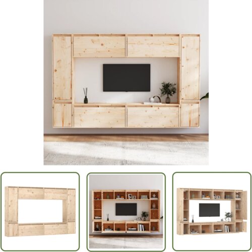 The Living Store TV omarica 8 kosov trdna borovina - TV Omarica, (21738316) Cene