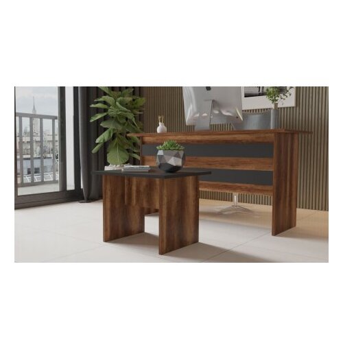 Vo2-Ba WalnutAnthracite Coffee Table Slike