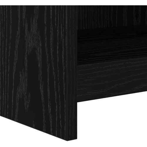 vidaXL ormar 135 x 33 x 47 cm Crni hrast Konstruirano drvo Cijene